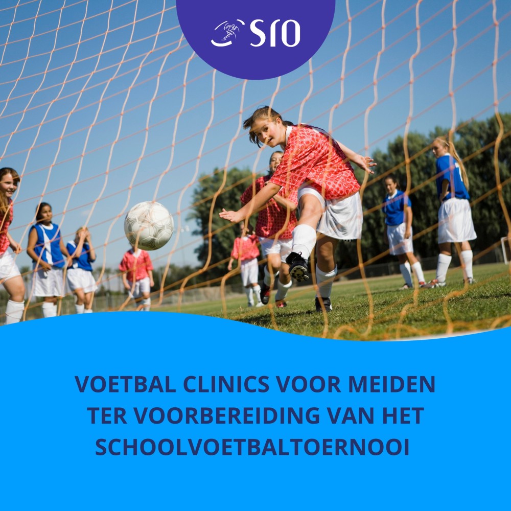 Voetbal clinics voor meiden 